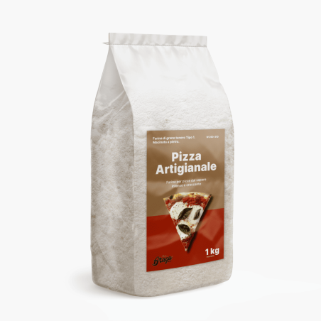 Farina Tipo 1 per Pizza Artigianale, Macinata a Pietra